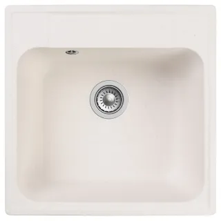 Мойка кухонная Reflexion Etude 53-WH RF0353WH белый